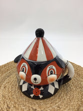 Load image into Gallery viewer, Carnival Cottage Halloween Dog Lidded Mug by Johanna Parker
