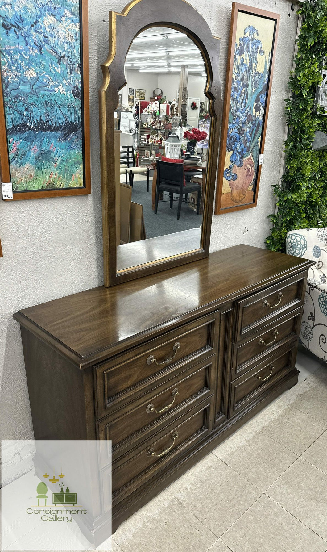 Dresser with Mirror
