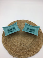 Load image into Gallery viewer, Blue Ever Art California Pottery Candlestick Holders

