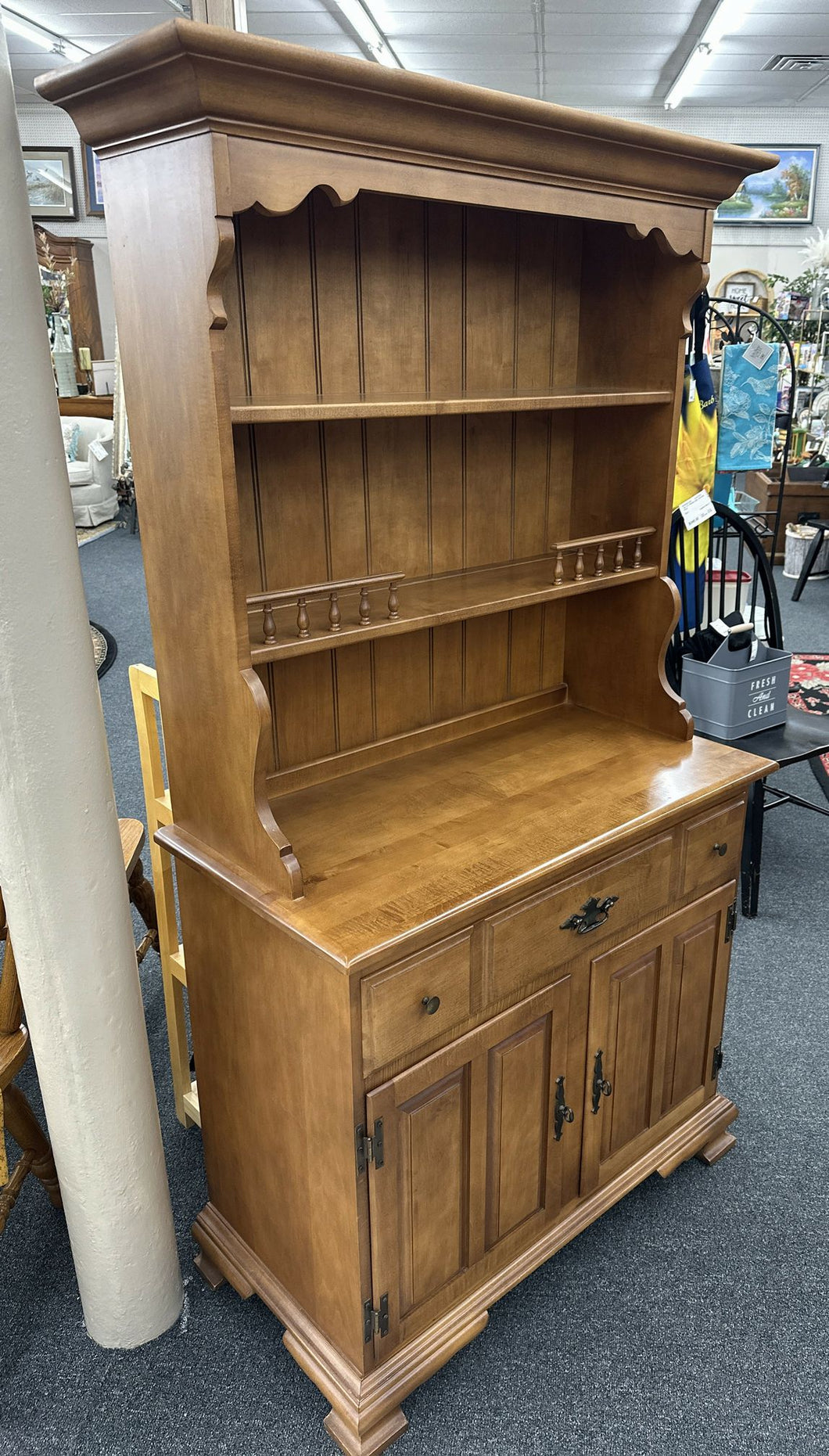 Maple China Cabinet