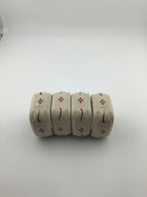Load image into Gallery viewer, WT Red Set/4 Napkin Rings
