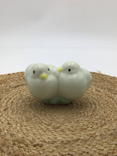 Load image into Gallery viewer, "Double Bird" Lovebirds Wolfe Pottery
