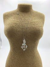 Load image into Gallery viewer, Sterling Silver Hummingbird Necklace
