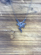 Load image into Gallery viewer, Sterling Silver Wood Nymph Fairy Necklace

