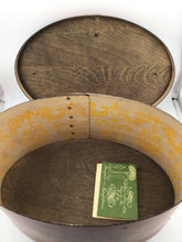 Load image into Gallery viewer, Wilton &amp; Lee Ltd - Vintage hand painted bentwood oval shaker box
