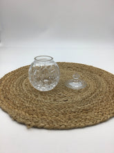 Load image into Gallery viewer, 5" Waterford Crystal Lizmore Covered Jar With Lid

