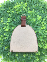 Load image into Gallery viewer, Equestrian Brass/ Leather Free Standing Photo Frame
