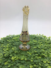 Load image into Gallery viewer, Golden 50th Anniversary Glass Swung Vase
