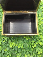 Load image into Gallery viewer, French Style Gold Ormolu JB Finished Metal Trinket Box
