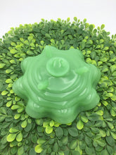 Load image into Gallery viewer, Jadeite Green Ruffled Wide Rib Bowl Scalloped Edge

