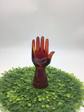 Load image into Gallery viewer, Vintage Red Amber glass hand
