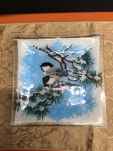 Load image into Gallery viewer, Holiday Decor Peggy Kar Glass Plate
