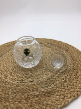 Load image into Gallery viewer, 5" Waterford Crystal Lizmore Covered Jar With Lid
