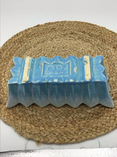 Load image into Gallery viewer, Blue and White Drip Glaze Rectangular Ceramic Planter
