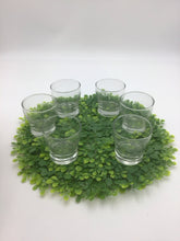 Load image into Gallery viewer, Set/6 Woven Rattan Wicker w/Glasses
