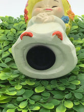 Load image into Gallery viewer, Flower Child Plastic Coin Bank
