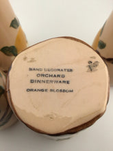 Load image into Gallery viewer, Set/4 California Ceramics Orchard Ware Pottery Orange Blossom Tumbler
