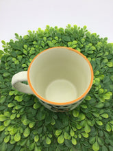 Load image into Gallery viewer, Handpainted Eli and Ana mug Vintage-Style Black Cat
