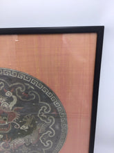 Load image into Gallery viewer, Antique Chinese Peach/Gray Dragon
