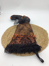 Load image into Gallery viewer, CRACKER BARREL ORANGE WITCH BOOT STOCKING
