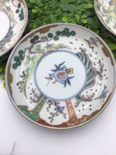 Load image into Gallery viewer, Set of 5 Antique Japanese Imari Porcelain Appetizer Plates
