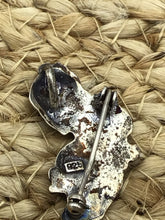 Load image into Gallery viewer, VTG Sterling Silver Art Nouveau Pin/Pendant
