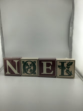 Load image into Gallery viewer, NOEL block set (NEW)
