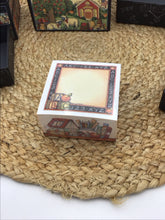 Load image into Gallery viewer, 4PC SET School Days Nesting Boxes Plus 1 Box w Notepad
