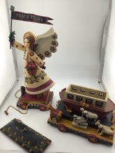 Load image into Gallery viewer, 2-pc Americana Christmas, Angel pulling Ark
