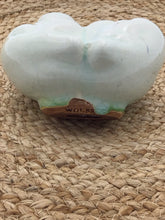 Load image into Gallery viewer, "Double Bird" Lovebirds Wolfe Pottery
