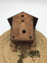 Load image into Gallery viewer, Hones Black Forest Mechanical Wood Cuckoo Clock
