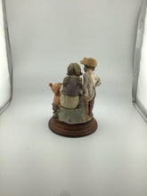 Load image into Gallery viewer, 6" 3 Children Reading a Book, Porcelain Figurine
