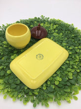 Load image into Gallery viewer, Yellow, Franciscanware Pottery Tray and Condiment Server
