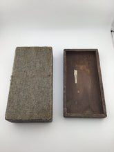 Load image into Gallery viewer, 1920 Art Deco Dancer Silhouette Wooden Trinket Box  Lid
