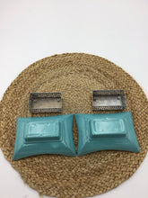 Load image into Gallery viewer, Blue Ever Art California Pottery Candlestick Holders
