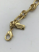 Load image into Gallery viewer, Kate Spade "Varadero Tile" Frontal Bib Necklace, Yellow Gold Tone Geometric
