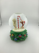 Load image into Gallery viewer, Snowbabies &amp; Curious George snow globe
