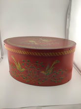 Load image into Gallery viewer, Wilton &amp; Lee Ltd - Vintage hand painted bentwood oval shaker box
