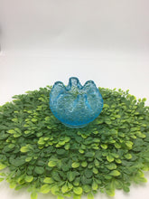 Load image into Gallery viewer, Blue Rose Bowl Aqua Crimped L. G.
