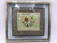Load image into Gallery viewer, Chinese Silk Flowers Butterfly Embroidered Panel
