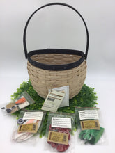 Load image into Gallery viewer, Snowman Hanging Basket With Tie On Face/Heart/Shamrock/Bunny
