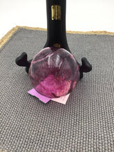 Load image into Gallery viewer, Pink Blown Glass Ornament by Glass Eye Studio
