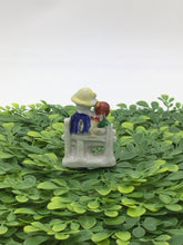 Load image into Gallery viewer, 1940's Figurine Boy and Girl on Fence
