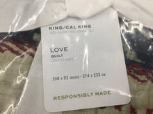 Load image into Gallery viewer, Love Handcrafted Reversible Quilt Patchwork
