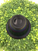 Load image into Gallery viewer, Jewels Iridescent Purple Wide Rimmed Vase Bowl
