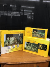 Load image into Gallery viewer, Three Kings Gifts - Lot of 3 sets, 19 Piece Nativity with Real 23k Gold
