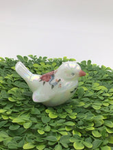 Load image into Gallery viewer, Iridescent Dove/Love Bird Hand Painted Figurine
