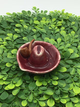 Load image into Gallery viewer, se Ceramic Cowboy Hat with pipe Shaped Small 3'" Ashtray
