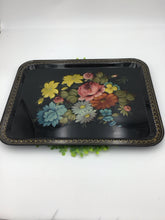 Load image into Gallery viewer, serving tray floral
