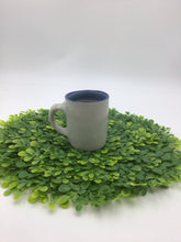 Load image into Gallery viewer, M. A. Hadley Blue/Pink Heart Coffee Cup/Mug
